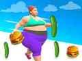 Игра Мускулистая девушка: Бег калорий онлайн