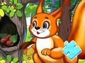 Игра Пазл Скрытая еда белки онлайн