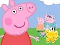 Игра Пазл: Пеппа с семьей онлайн