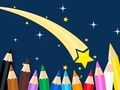 Игра Книжка раскраска: Падающая звезда онлайн