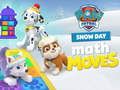 Игра Щенячий патруль: Снежный день Математическое движение онлайн