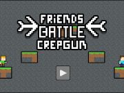 Игра Дружественный бой  Креп-пистолет онлайн