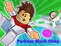 Игра Блочный паркур: Обби онлайн