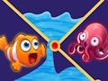 Игра Вытащи булавки: рыба-клоун онлайн