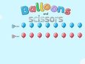 Игра Воздушные шары и ножницы онлайн