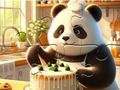 Игра Пазл: Панда пекарь онлайн