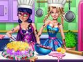 Игра Конкурс кулинарии супергероев онлайн