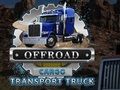 Игра Грузовой автомобиль по бездорожью онлайн