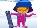 Игра Дора: зимний лыжный наряд онлайн