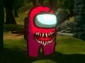 Игра Амонг Ас и Катящийся Гигант на кладбище онлайн