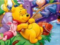 Игра Пазл: Винни на рыбалке онлайн