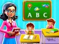 Игра Учительница в детском  саду онлайн