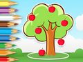 Игра Раскраска: Яблоня онлайн
