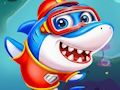 Игра Маленькая панда Акулье семейство онлайн Игра Маленькая панда Акулье семейство онлайн