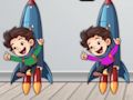 Игра Найдите ракету Валена онлайн