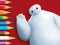 Игра Книжка раскраска: Большой герой онлайн