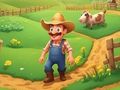 Игра Забавный побег фермера онлайн