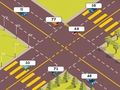 Игра Движение на перекрёстке Округление до 10 онлайн