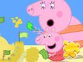 Игра Пазл: Свинка Пеппа делает песок онлайн