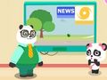 Игра Маленькая панда: безопасность при урагане онлайн Игра Маленькая панда: безопасность при урагане онлайн