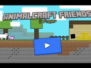 Игра Майнкрафт Друзья животные 2 игрока онлайн