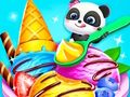 Игра Маленькая панда Грузовик с мороженым онлайн Игра Маленькая панда Грузовик с мороженым онлайн