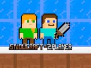 Игра Снежный крафт 2 игрока онлайн Игра Снежный крафт 2 игрока онлайн