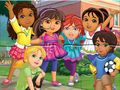 Игра Jigsaw Puzzle: Dora Into City онлайн
