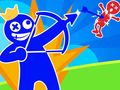 Игра Красный и синий Стиккмены: Шпионские игры 2 онлайн