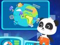 Игра Космическое путешествие маленькой панды онлайн Игра Космическое путешествие маленькой панды онлайн