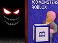 Игра Роблокс 100 Монстров  онлайн