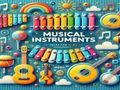 Игра Музыкальные инструменты онлайн