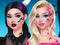 Игра Поп-культура Макияж на Хэллоуин онлайн