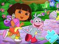 Игра Пазл: Дора путешественница онлайн