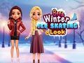 Игра Лучшие подруги: Зимний образ для катания на коньках онлайн