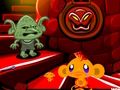 Игра Счастливая обезьянка: уровень 299 Освободите Духа онлайн