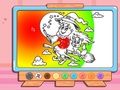 Игра Книжка раскраска: Маленькая ведьма на Хэллоуин онлайн
