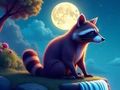 Игра Очаровательный побег енота онлайн