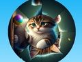 Игра Круглые пазлы: Соберайте картинки с милыми котятами онлайн