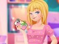 Игра Блондинка София: Вышивка крестиком онлайн