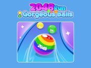Игра Бег 2048: Великолепные Шары онлайн