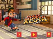 Игра Элвин и бурундуки: Безумный скейтер Элвин онлайн