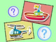 Игра Викторина для детей: Знай транспортное средство онлайн