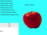 Игра Красное яблоко Кликер онлайн