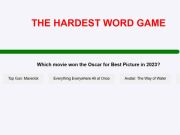 Игра Самая сложная игра в слова онлайн