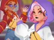 Игра Подростковый стиль с капюшоном онлайн