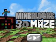 Игра Майн Блоки 3D Лабиринт онлайн