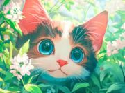 Игра Пазл: Невинный кот онлайн