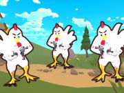 Игра Куриный шутер ио  онлайн