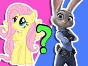Игра Викторина для детей: Дамы-животные онлайн